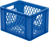 Transport-Stapelkasten
B400xT300xH270 mm
blau, kpl. durchbrochen - More 4
