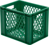Transport-Stapelkasten
B400xT300xH320 mm
grün, kpl. durchbrochen - More 4