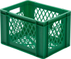 Transport-Stapelkasten
B400xT300xH270 mm
grün, kpl. durchbrochen - More 4