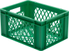 Transport-Stapelkasten
B400xT300xH210 mm
grün, kpl. durchbrochen - More 4