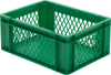 Transport-Stapelkasten
B400xT300xH175 mm
grün, Wände durchbrochen - More 4