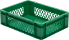 Transport-Stapelkasten
B400xT300xH120 mm
grün, Wände durchbrochen - More 4