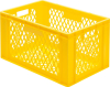 Transport-Stapelkasten
B600xT400xH320 mm
gelb, kpl. durchbrochen - More 4