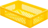 Transport-Stapelkasten
B600xT400xH145 mm
gelb, kpl. durchbrochen - More 4
