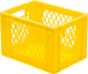 Transport-Stapelkasten
B400xT300xH270 mm
gelb, Wände durchbrochen - More 4