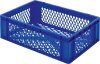 Transport-Stapelkasten
B600xT400xH175 mm
blau, kpl. durchbrochen - More 4