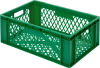 Transport-Stapelkasten
B600xT400xH210 mm
grün, kpl. durchbrochen - More 4