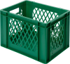 Transport-Stapelkasten
B400xT300xH270 mm
grün, Wände durchbrochen - More 4