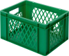 Transport-Stapelkasten
B400xT300xH210 mm
grün, Wände durchbrochen - More 4
