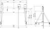 Aluportalkran fahrbar
H2468-3768 mm
1500 kg TL 4000 mm - More 4