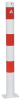 Absperrpfosten rot/weiß
H900xD76 mm 2 Ösen
zum Aufdübeln - More 4