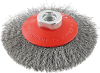 FORMAT-Stahldraht-Kegelbürste
gewellt 100 mm x M14
0.30mm Drahtst. P7025.0101 - More 4