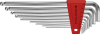 Winkelschraubendreher-
Satz im Kunststoffhalter
9-teilig 1,5-10mm lang
Kugelkopf PB Swiss Tools - More 4