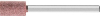 Feinschleifst. PFZY 0610
3mm  6x10mm AR120GR Pferd - More 4