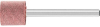 Feinschleifst. PFZY 1010
3mm 10x10mm AR120GR Pferd - More 4