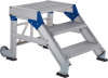 Treppenpodest fahrbar 45G
2 Stufen 600 mm breit
Höhe 0,40 m - More 4