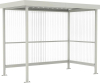 Raucherunterstand Jena
Maxi B2960xT1580xH2360mm
RAL 9002 grauweiß - More 4