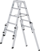Alu-Stehleiter
2x5 Stufen
Gesamthohe 1,14 m - More 5