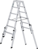 Alu-Stehleiter
2x6 Stufen
Gesamthohe 1,38 m - More 5