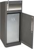 Abfallbehälter Binox-
Hybrid-80l f. Gebäude
420x420x1060mm - More 5