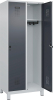Garderobenschrank EVOLO
mit 100 mm hohen Füßen
RAL 7035/7016, 2 Abteile - More 5