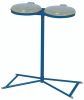 Abfallsammler 2x120 l
blau 4Standfüße ME-Deckel - More 5