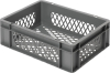 Transport-Stapelkasten
B400xT300xH120 mm
grau, kpl. durchbrochen - More 5
