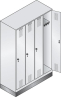 Garderobenschrank Evolo
B1190xT500xH1800 mm
4 Abteile,RAL7035/5012 - More 4