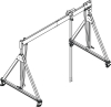 Aluportalkran fahrbar
H2468-3768 mm
500 kg TL 4000 mm - More 5