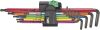 WERA Inbusschl.-Satz 9tlg.
TORX TX8-40 lange Ausf.
MULTICOLOUR-CLIP P5916.0901
Kugelkopf Color Wera - More 5