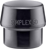 Schonhammerkopf SIMPLEX
Gummi Dm. 50mm - P6819.1050 - More 5