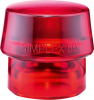 Schonhammerkopf SIMPLEX
Plastik rot Dm. 50 mm - P6820.1050 - More 5