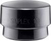 Schonhammerkopf SIMPLEX
D.100mm, Gummi Halder - More 5