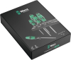 WERA TORX-Festh.-Schraubendr.-
Satz 6-tlg. TX10-40
m. sw. Wandhalter - P5904.0100 - More 5