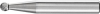 FRAESST. HM KUD0403 5
 6MM  4X 3,6MM RUEGGEBERG - More 5