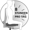 Arbeitsstuhl TEC 50
Sitz Kunstleder schwarz
Sitzhöhe 590-840 mm - More 4