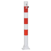 Absperrpfosten rot/weiß
H1300xD76 mm umlegbar
mit Profilzylinder - More 5