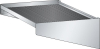 Ablage zu NC-Wagen
mit PVC-Rillenmatte
36x27 E RAL 7035 - More 4