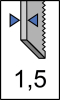 Stichsägeblatt a. 5 Stck
T 101 D Bosch - More 5