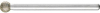 Dia-Schleifstift Kugelf.
 5x 3  mm D126      Pferd - More 5