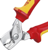 Kabelschere VDE mit
Mehrkomponetnen-Griffen
160mm schlanke Kopfform
KNIPEX - More 5