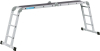 Vielzweckleiter
Multitec M
4-teilig, 2x3/2x4Sprossen - More 5