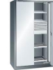 Einschwenktürenschrank
B1100xT641xH1950mm
RAL 7035,Vollblechtür - More 5