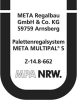 Gitterrostboden MW30x60mm
B3600xT800 mm TS 30x2 mm
Palettenlast 1000kg - More 5