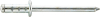 Mehrber.-Niet Stahl/Stahl*
4 x 13mm Flachrdk. Gesipa - More 5
