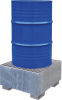 Auffangwanne mit
geraden Wänden
mit Gitterrost, 215 ltr.
830x830x460 mm, verzinkt - More 6