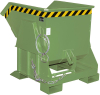 Kippbehälter BK 300 l
B850xT1150xH945 mm
RAL6011 Tragkraft 750kg - More 6