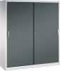 Schiebetürenschrank
B1600xT500xH1950 mm
RAL 7035/7016,8Fachböden - More 5
