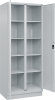 Wäscheschrank CLASSIC
B800xT500xH1950 mm
RAL 7035/7035, 2 Abteile - More 5