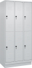 Doppelst. Schrank CLASSIC
B900xT500xH1950 mm
RAL 7035/7035, 3x2Abteile - More 5
